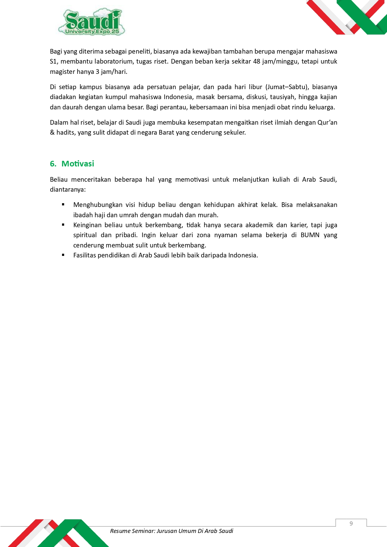 Resume Seminar Saudi Expo 2025 page 10